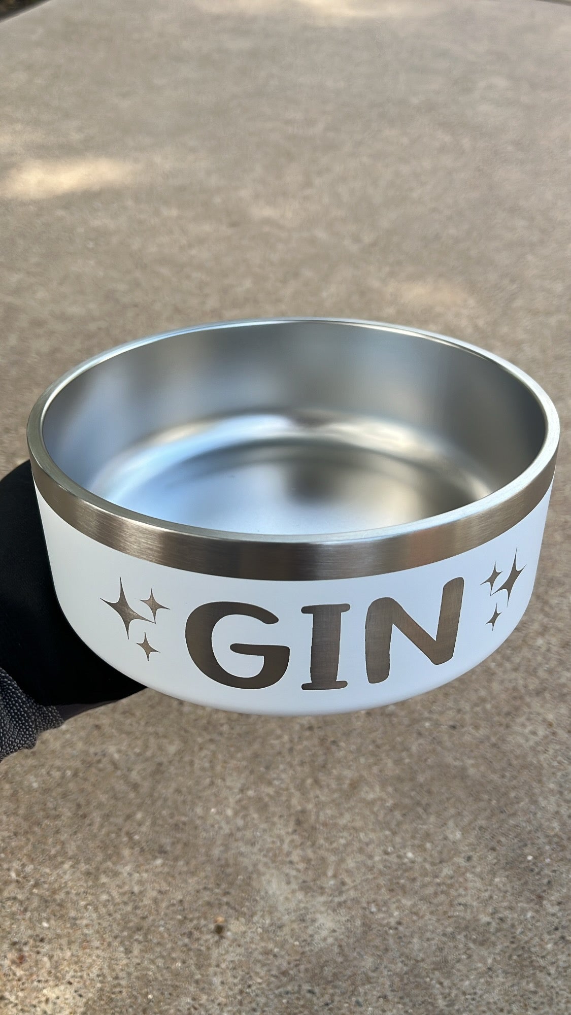 Pet Bowl - Sparkles Design