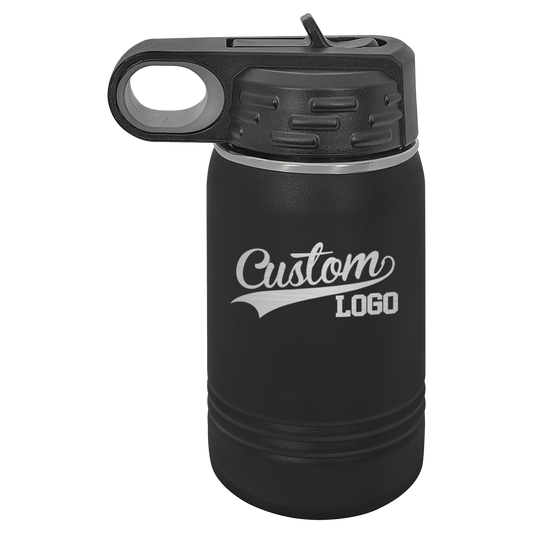 Custom Engraved 12oz Stainless Steel Kids Tumbler