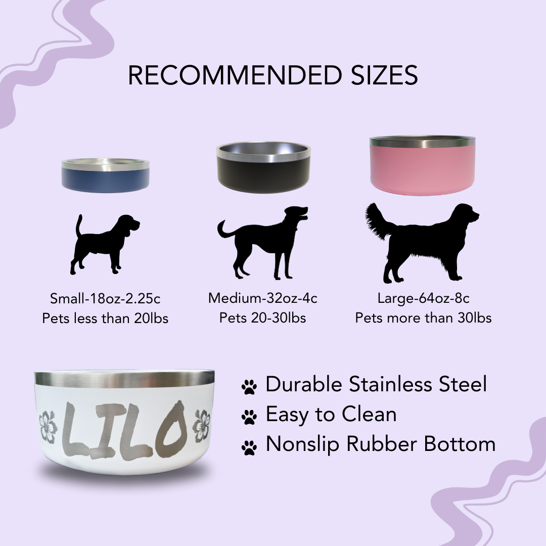 Pet Bowl - Custom Logo