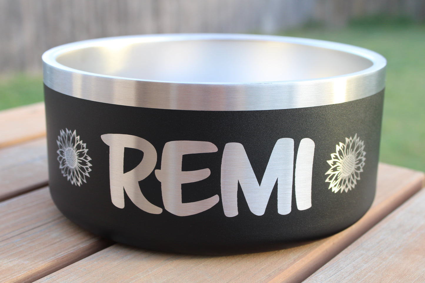 Pet Bowl - Sunflower Design