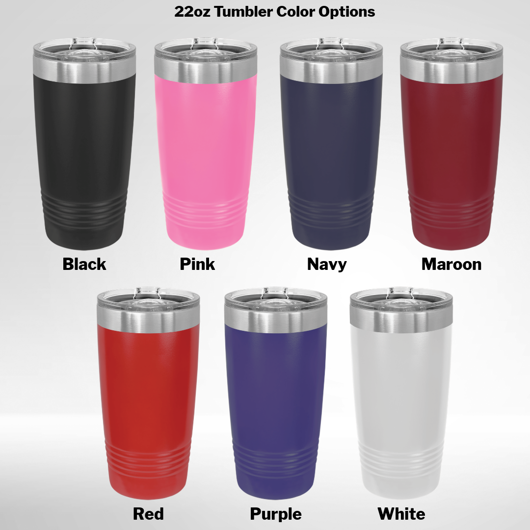 Custom Engraved Polar Camel 20oz Stainless Steel Tumbler