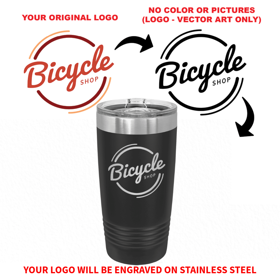 Custom Engraved Polar Camel 20oz Stainless Steel Tumbler